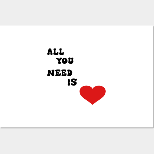 All You Need is Love Posters and Art